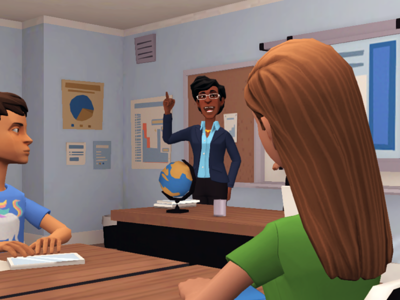 Preview of content created for teaching English as a Foreign Language with Plotagon App.